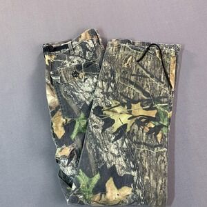 FieldStaff Cargo Pants Mens 34x32 Camo 6 Pocket Adjustable Hem Hunting Outdoor